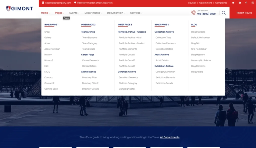 wordpress-city-dropdown-navigation-panel