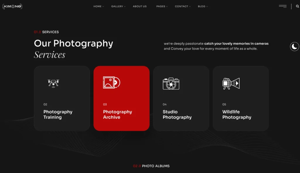 wordpress-service-photography-training